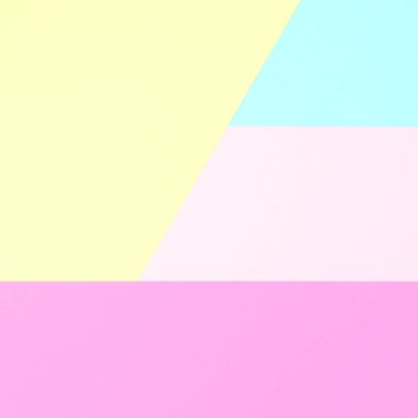 Pastel renkli kağıt doku minimalizm arka plan soyut. En az geometrik şekiller ve çizgiler pastel renklerde.