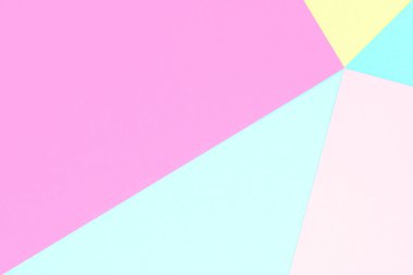 Pastel renkli kağıt doku minimalizm arka plan soyut. En az geometrik şekiller ve çizgiler pastel renklerde.