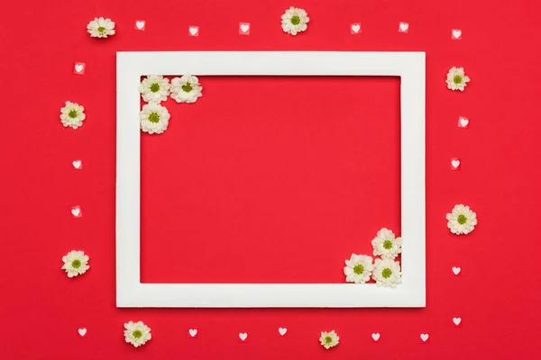 Šťastný Valentýn Den Matek Žen Den Nebo Narozeniny Pozadí Červené — Stock fotografie