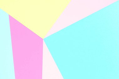 Soyut pastel kağıt doku minimalizm arka plan renkli. En az geometrik şekiller ve çizgiler pastel renklerde.