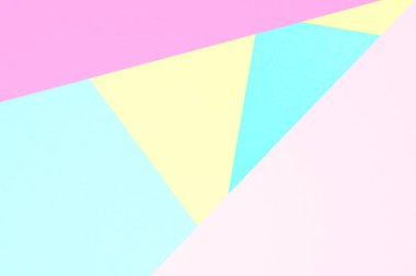 Soyut pastel kağıt doku minimalizm arka plan renkli. En az geometrik şekiller ve çizgiler pastel renklerde.