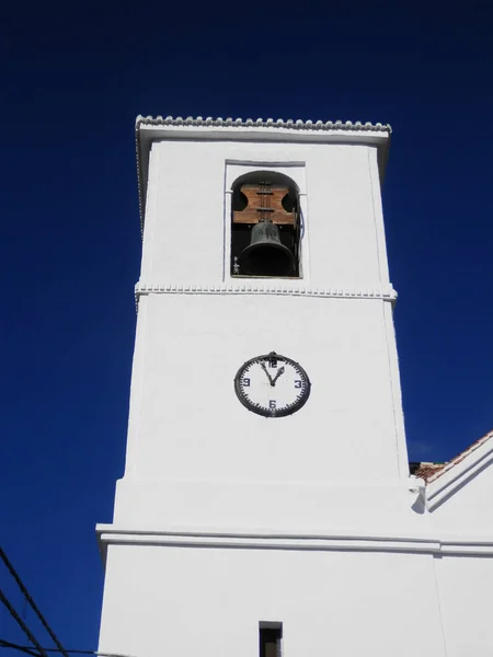 Zvonice v Mecina Bombaron — Stock fotografie