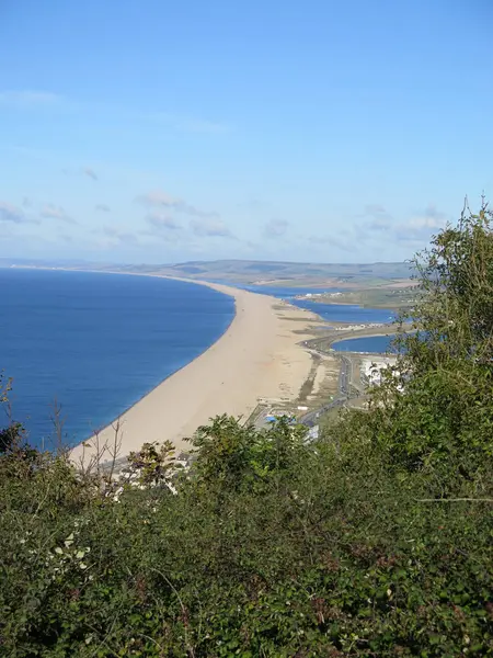 Plage de galets de Portland — Photo