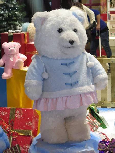 Christmas display at Malaga Airport — Stock Photo, Image