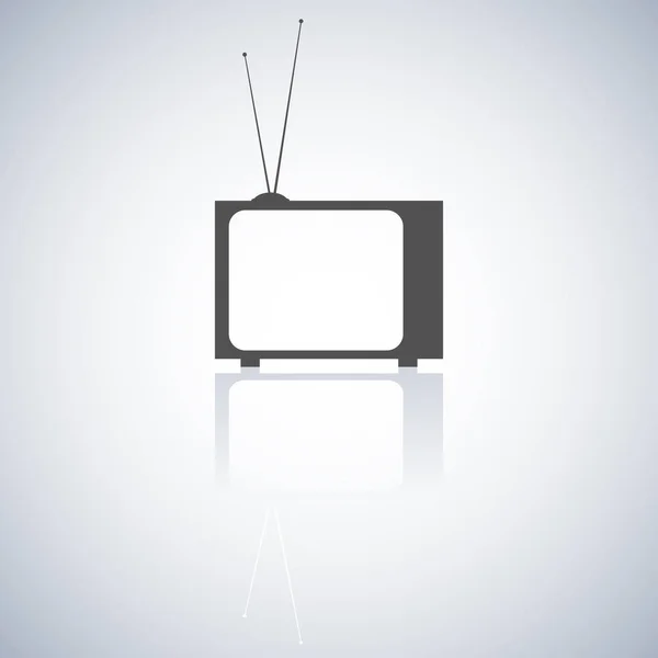 The TV icon, vector illustration. — Stock Vector