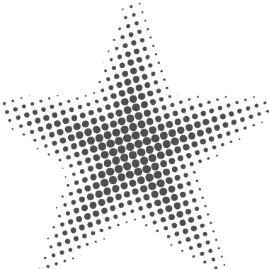 Yarı ton etkisi, vektör çizim ile arka plan.