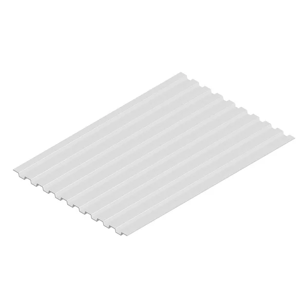 Sheet steel profile in isometric, vector illustration. — Stock Illustration Sheet steel profile in isometric, vector illustration. Vector Graphics