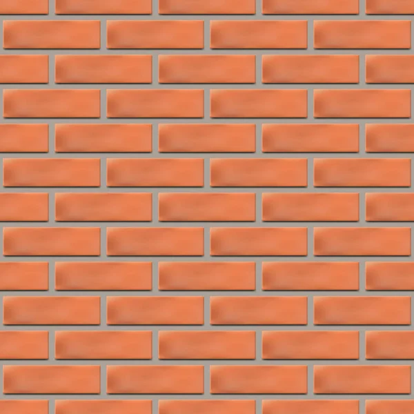 Seamless texture of a brick wall, vector illustration. — Stock Vector