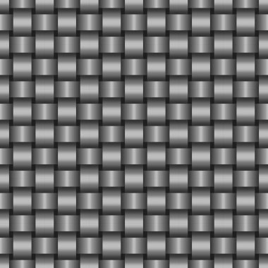 Çelik Dikişsiz doku, vektör çizim.