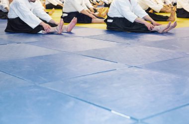 İnsan Aikido pratik