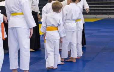 Çocuklarda kimono dövüş sanatları Eğitim Semineri