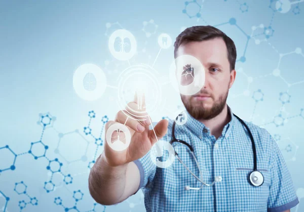Tecnologías innovadoras en ciencia y medicina — Foto de Stock