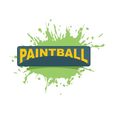 Paintball logosunu görmeniz gerekir. Askeri doğa sporları oyun için amblemi.
