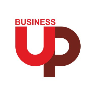Logo kadar başlayın. Ok amblemi. başlangıç iş logo