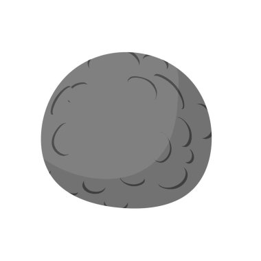 Mercury izole karikatür tarzı. Siyah gezegen güneş sistemi üzerinde 