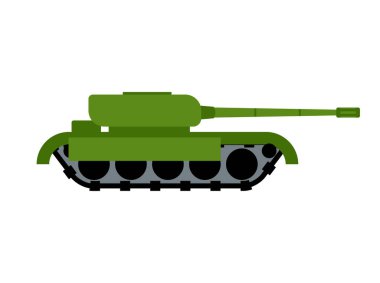 Askeri Tank izole. Savaş donanımları. Ordu zemin Transportatio