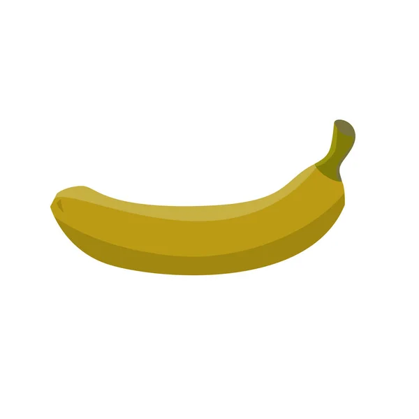 腐ったバナナ 1 日目。虫歯の黄色の果物。古い甘やかされて育った胎児 — ストックベクタ