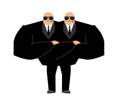 Koruma mutant. Canavar güvenlik görevlisi yüz kontrol nightcl