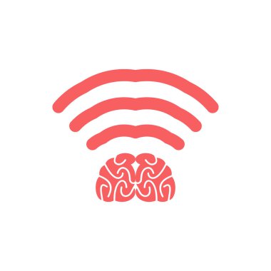 Wi-fi beyin. WiFi zihin. Kablosuz bağlantı çokbilmiş. Geçen th