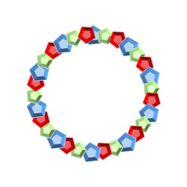 Yuvarlak kare değerli taşlar gems. Arka plan hazineler. Daire R