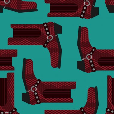 Kovboy çizmeleri desen. Avustralya ayakkabı arka plan. Batı bez