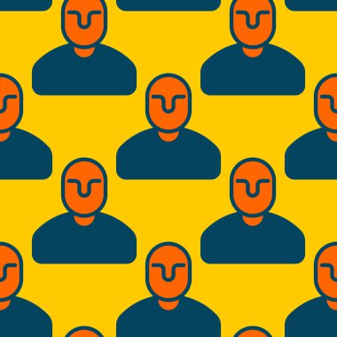 Office seamless modeli. Yöneticisi arka plan. İnsanlar doku