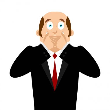 OMG patron Facepalm. Oh benim Tanrı işadamı sinirli. Disappoi