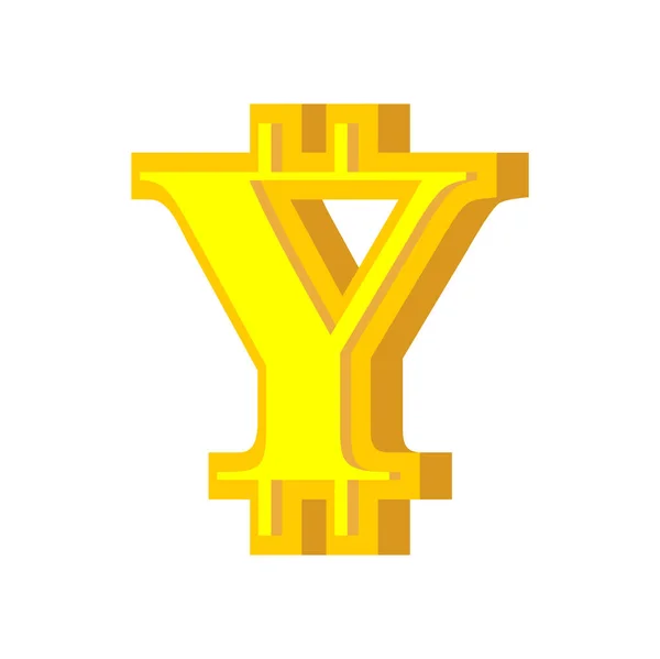 Γραμματοσειρά bitcoin γράμμα Y. Κρυπτονόμισμα αλφάβητο. Γράμματα virtua — Διανυσματικό Αρχείο