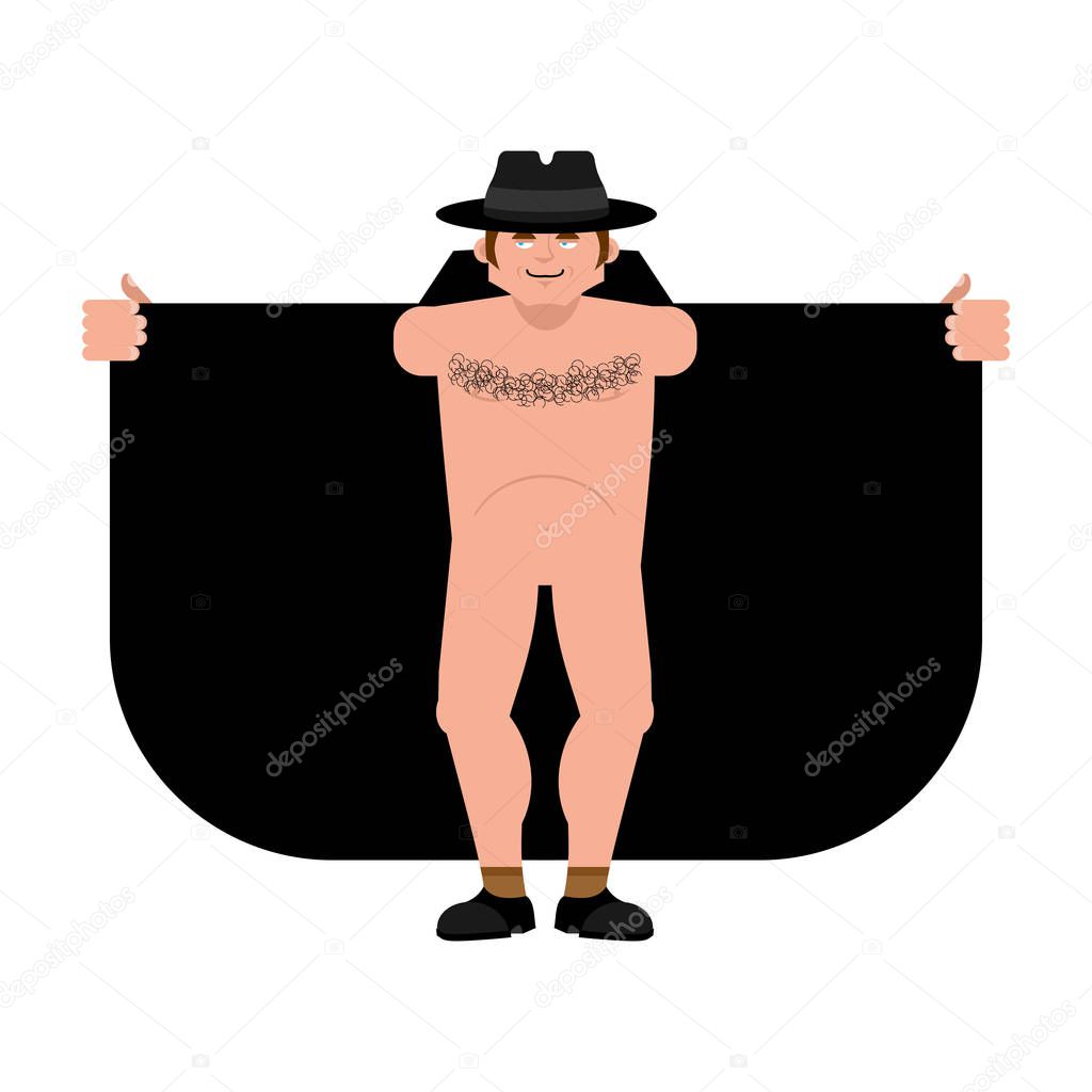 Exhibitionist open coat Template. publicly expose intimate parts