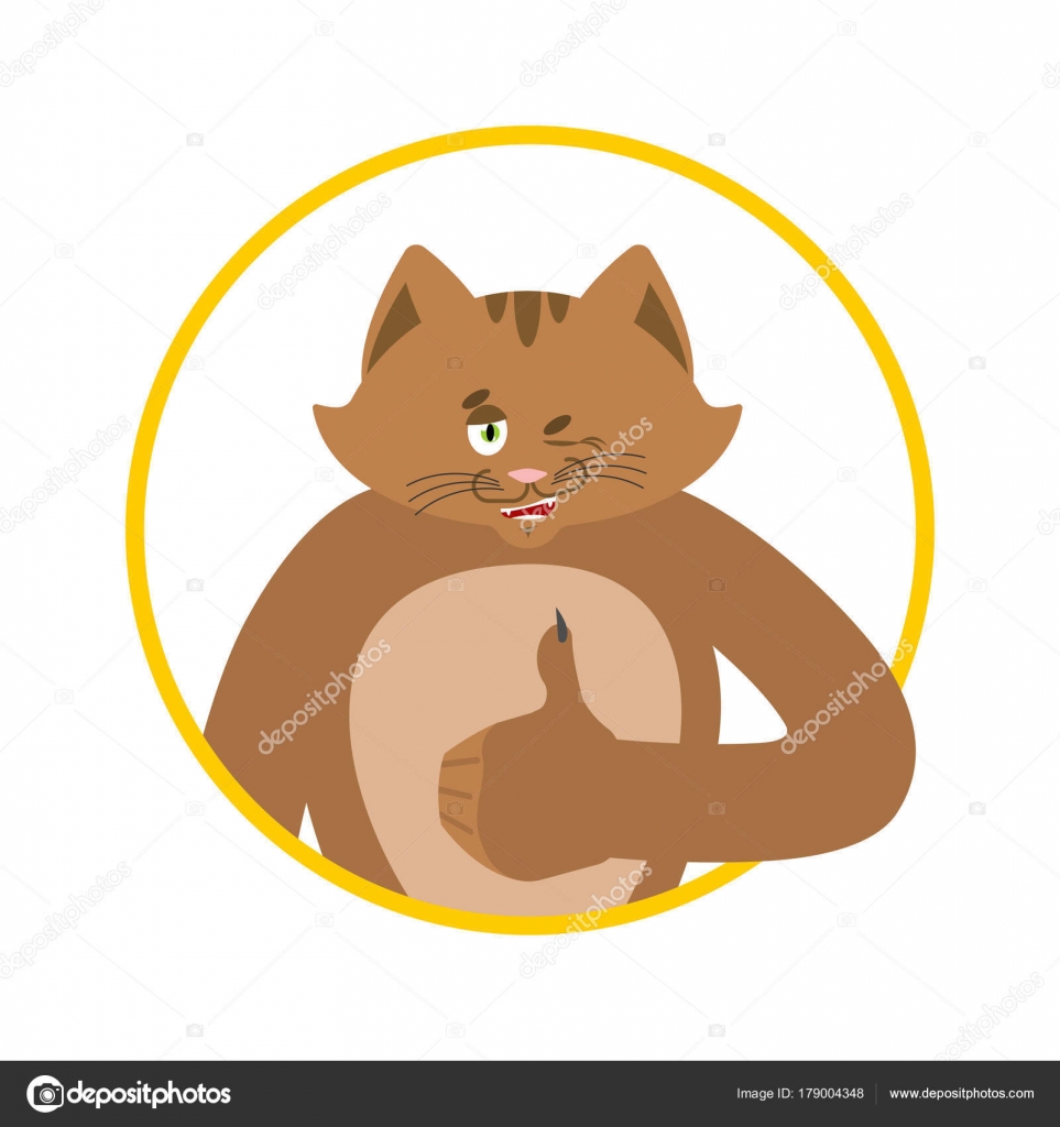 Cat angry emoji pet evil emotions avatar kitty Vector Image