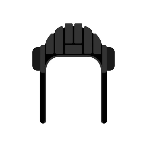 Tankman cap isolerade. Tankman militär mössa. Illustration för 23 — Stock vektor