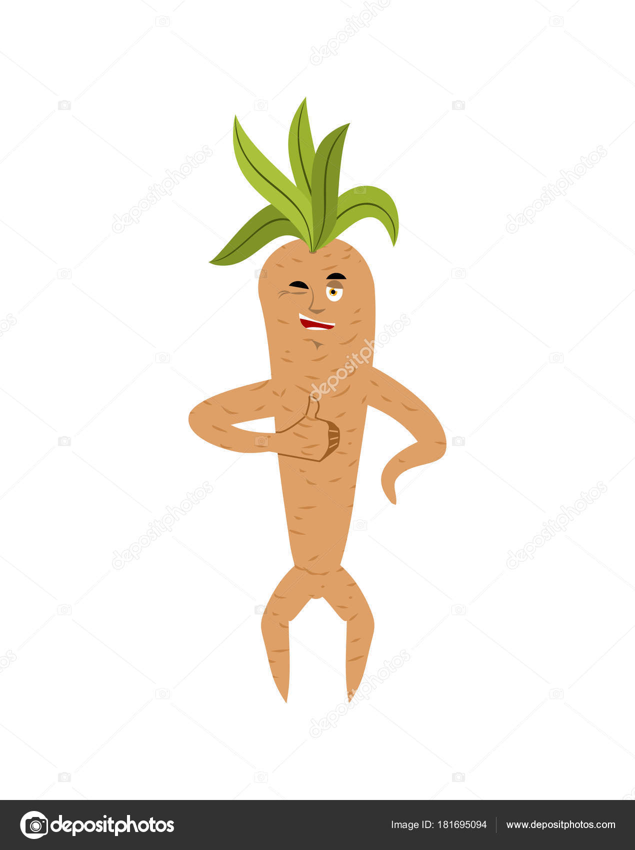 Clipart Mandrake Cartoon vetor download gratuito