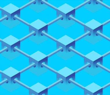 Blockchain arka plan. sunumlar için zemin. Zincir t blok