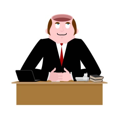 Aptal iş adamı. Açık kafa boştur. Beyin