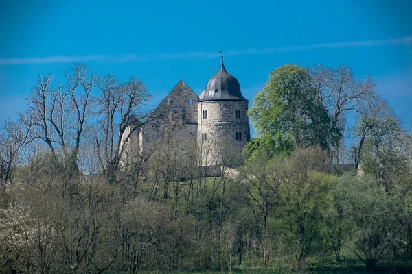 Сабабург-ім-Райнхардсвальд в Нордхессене — стокове фото