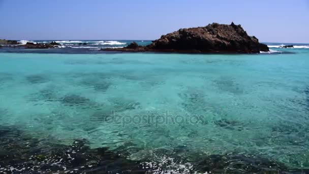 Insel Lobos bei Fuerteventura den Kanarischen Inseln — Video Stock