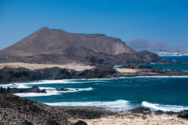 Insel Lobos Bei Fuerteventura Den Kanarischen Inseln — Stok fotoğraf