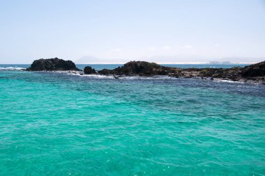 Insel Lobos bei Fuerteventura den Kanarischen Inseln