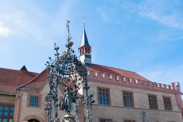 Altes Rathaus Der Stadt Goettingen Niedersachsenben — Stock Fotó