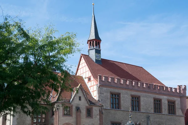 Altes Rathaus Der Stadt Goettingen Niedersachsen — Foto de Stock