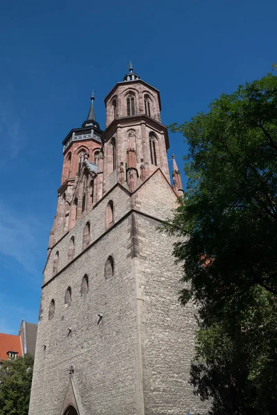 Markt Und Ratskirche Johannis Kirche Der Stadt Goettingen Niedersachsen — Foto de Stock