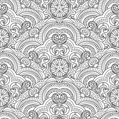 vektörsüz tek renkli desen