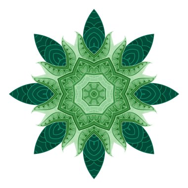 Vektör renkli güzel Mandala