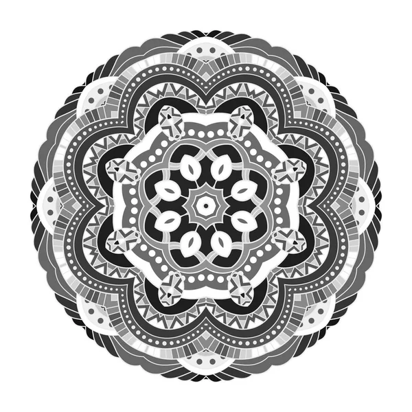 Вектор Красивая Мандала. Этнические декоративные круглые элементы — стоковый вектор