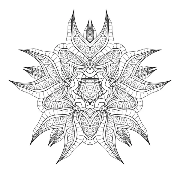 Vecteur étoile monochrome — Image vectorielle