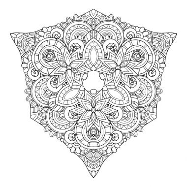 Beyaz arka plan üzerinde izole soyut nesneyi