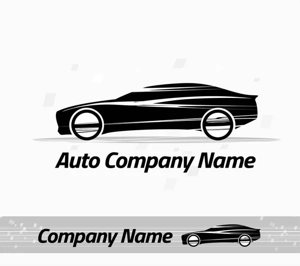 Auto-Logo-Design — Stockvektor