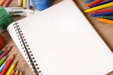 Kitap ön kapağı dik