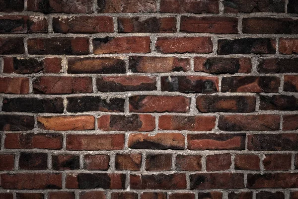 Alte Backsteinmauer Hintergrund — Stockfoto