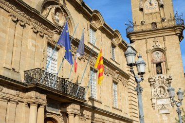 Saat Kulesi ve Belediye Binası aix en provence, Fransa